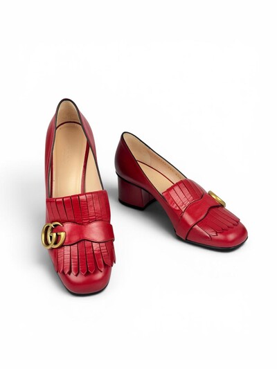 Foto Sapato Gucci gg Vermelho