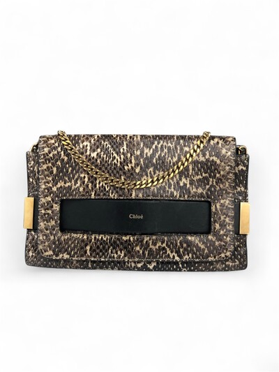 Foto Bolsa Chloé Snakeskin Medium Elle Bag