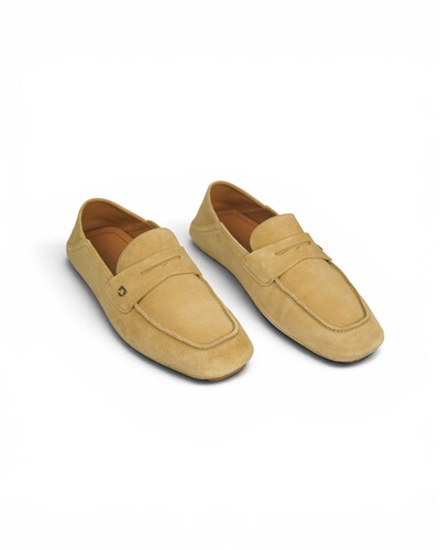 Foto Mocassim Ferragamo Gancini Buckle Suede