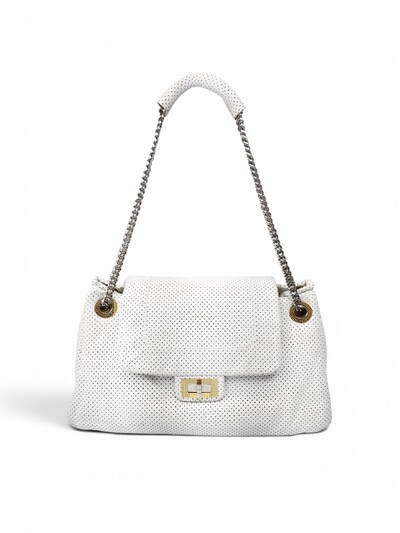 Foto Bolsa Chanel Reissue Perforated Leather White