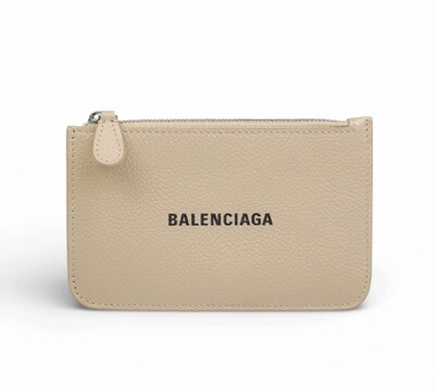 Foto Porta Cartão Balenciaga Bege