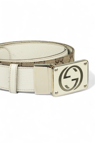 FotoCinto Gucci Monograma GG Archive - White / Canvas