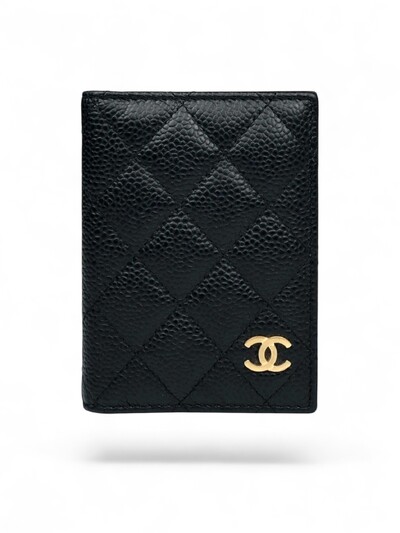 Foto Carteira Chanel Caviar Preta