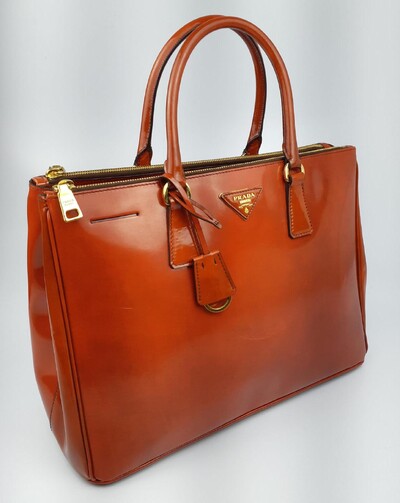 FotoBolsa Prada Galleria Safiano Caramelo