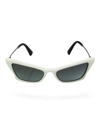 Foto Óculos Valentino Cat-Eye VA4062 Marfim & Preto
