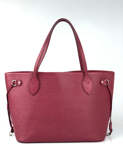 Foto Bolsa Louis Vuitton Neverfull Epi PM Vermelha