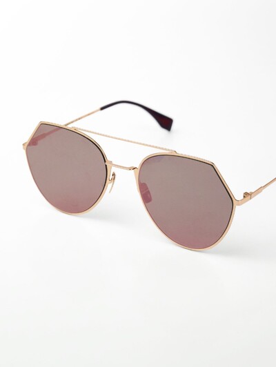 FotoÓculos Fendi Eyeline Gold Rounded