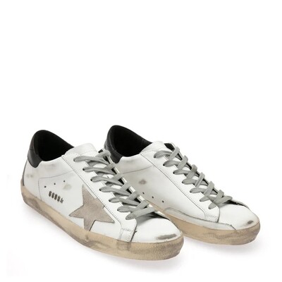 Foto Tênis Golden Goose Tênis Superstar White+Black