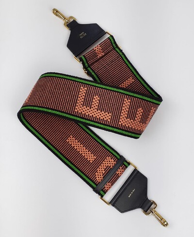 FotoAlça De Bolsa Fendi Strap On Multicolor