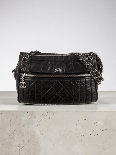 FotoBolsa Chanel 50's Perforated Black