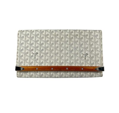 Foto Clutch Goyard Monte Carlo Branca