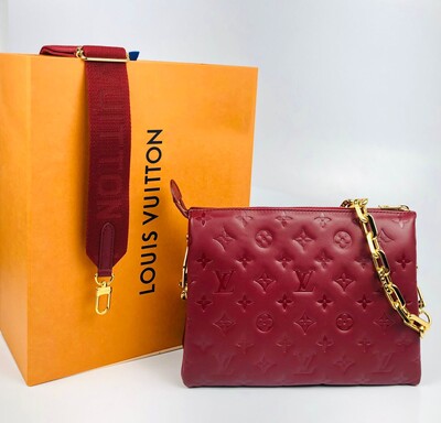 Foto Bolsa Burgundy Louis Vuitton Coussin MM
