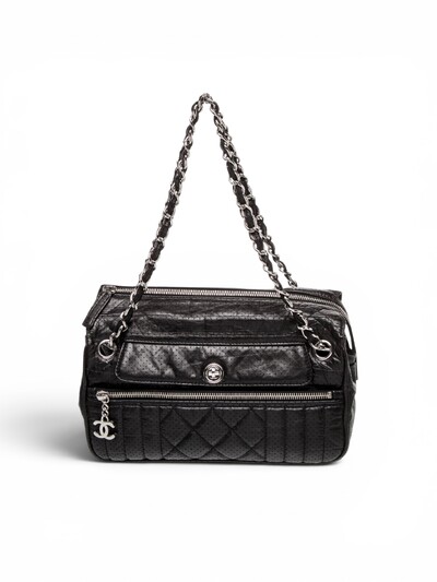 Foto Bolsa Chanel 50's Perforated Black