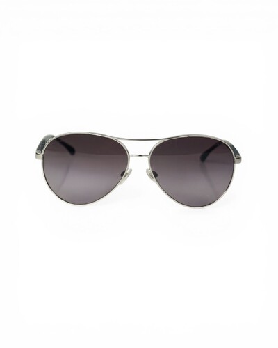 Foto Óculos Chanel 4185CC Aviador Preto e Prata