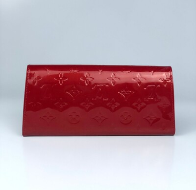 FotoClutch Louis Vuitton Verniz Sunset Boulevard Vermelho