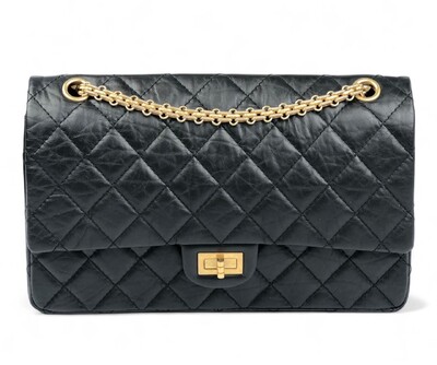 Foto Bolsa Chanel 2.55 Reissue Classic Double Flap Preta