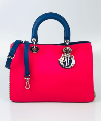 Foto Bolsa Dior Diorissimo Pink Snake