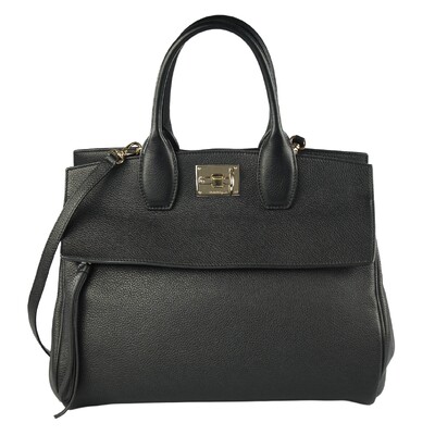 Foto Bolsa Salvatore Ferragamo Tote Studio Preta