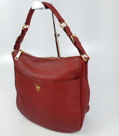 FotoBolsa Prada Hobo Burgundy
