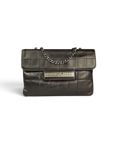 Foto Bolsa Chanel Chocolate Bar Shoulder Marrom