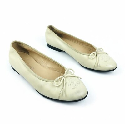 Foto Sapatilha Chanel Creme