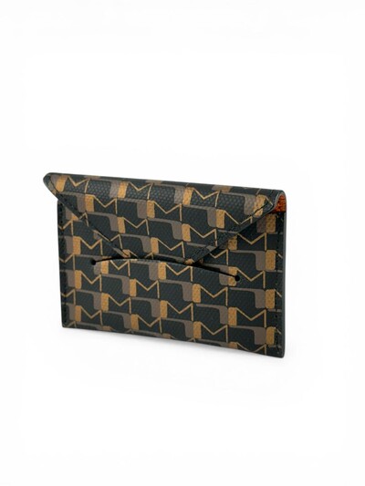 FotoPorta Cartão Moynat Carbon Bronze Yellow