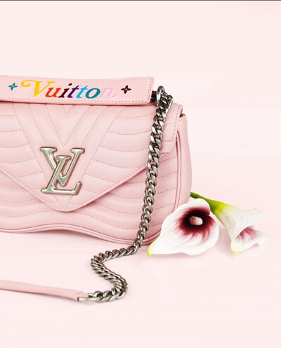 FotoBolsa Louis Vuitton New Wave Pequena Rosa