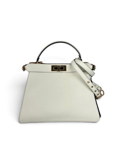 Foto Bolsa Fendi x Versace Peekaboo Média Branca