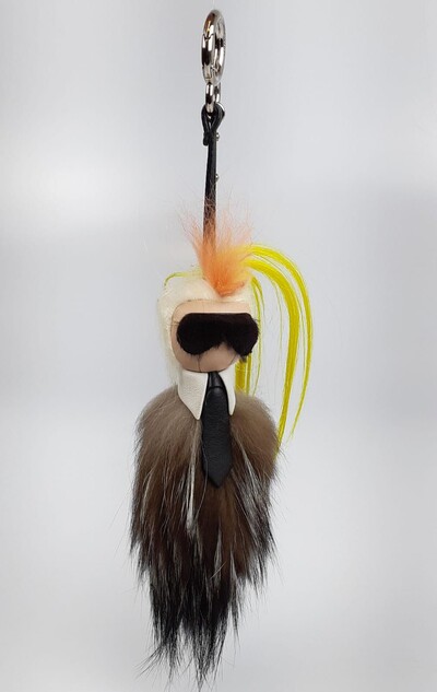 Foto Charme De Bolsa Fendi Karlito Tricolor