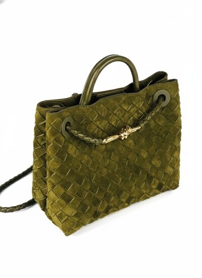 Foto Bolsa Bottega Veneta Andiamo Camurça