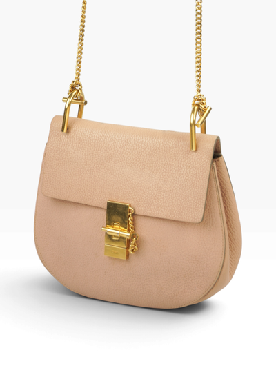 Foto Bolsa Chloé Drew Mini Nude Rosé