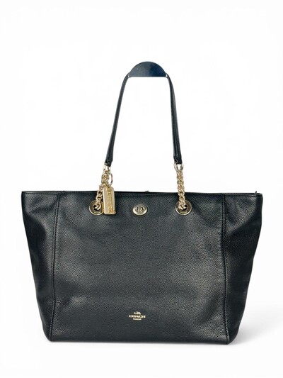 Foto Bolsa Coach Tote Preta