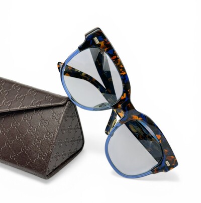 Foto Óculos de Sol Gucci Havana Blue