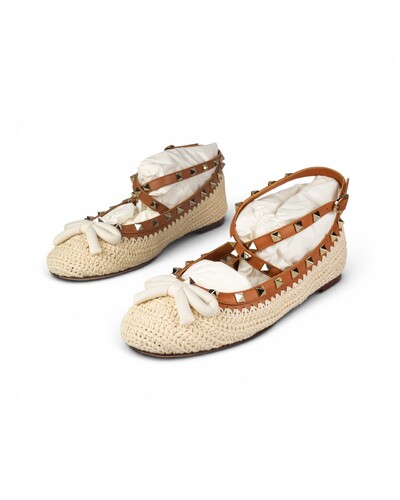Foto Sapatilha Valentino Ballerina Natural