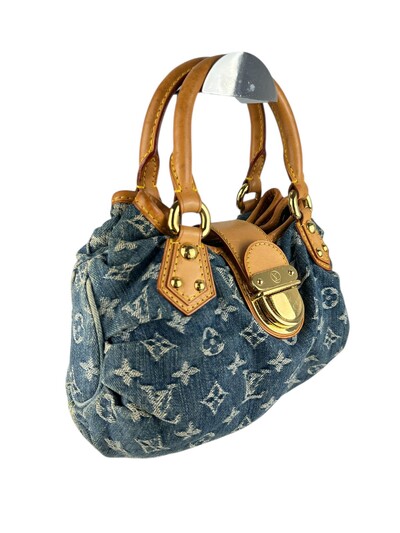 FotoBolsa Louis Vuitton Denim Pleaty Denim