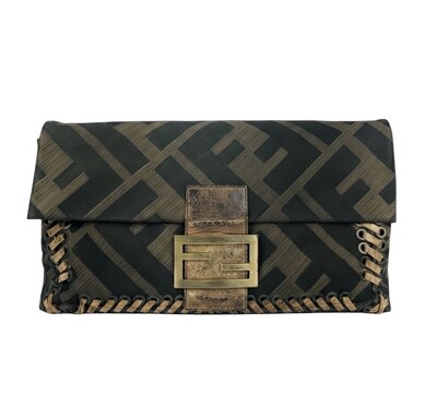 FotoBolsa Fendi Baguette Tabacco Zucca Large