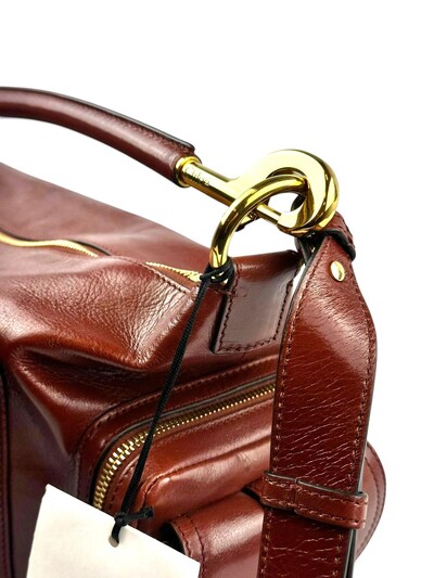 Foto Bolsa Chloé Double Carry Camera Média Terracota