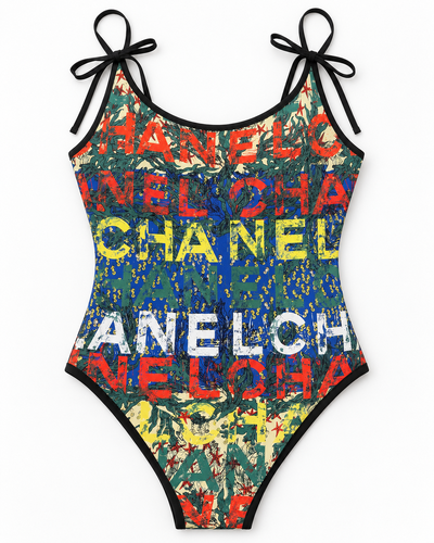 Foto Body Chanel Stretch Multicolorido Coco Beach SS26