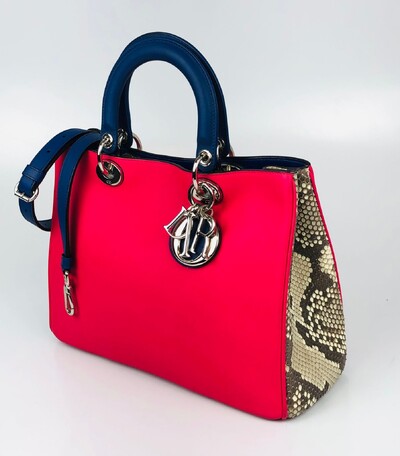 FotoBolsa Dior Diorissimo Pink Snake
