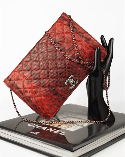 Foto Bolsa Chanel Karung Ombré Flap