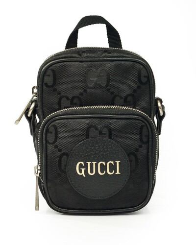 Foto Bolsa Gucci Off The Grid Double Zip Mini Preta