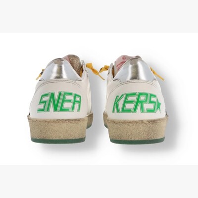 FotoTênis Golden Goose Superstar (Cadarço Amarelo) White+Black