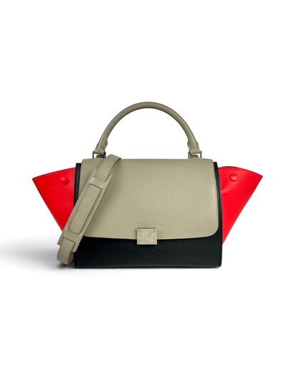 Foto Bolsa Celine Trapeze Small Tricolor