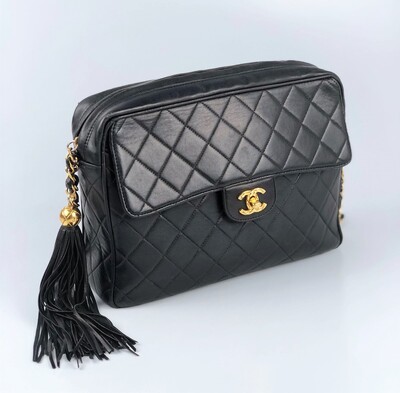 FotoBolsa Chanel Camera Single Flap Preta