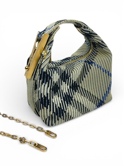 FotoBolsa Burberry Mini Peg Xadrez