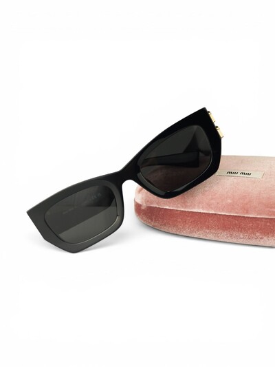 Foto Óculos de Sol Miu Miu Glimpse Preto