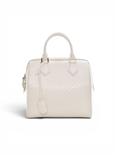 Foto Bolsa Louis Vuitton Damier Facette Speedy Cube MM Cream