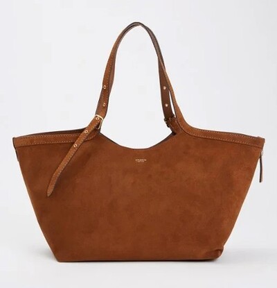Foto Bolsa Coach Gramercy Camurça Marrom