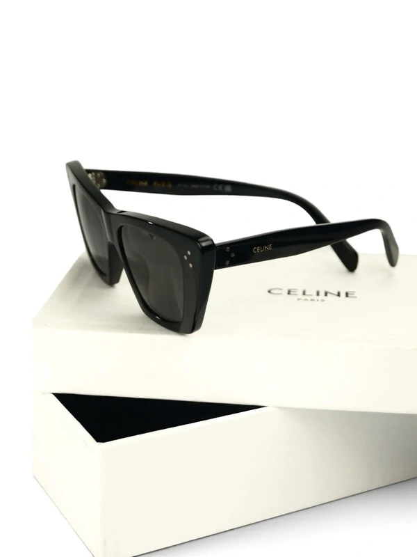 Óculos de Sol Celine Dots Cat-Eye Black