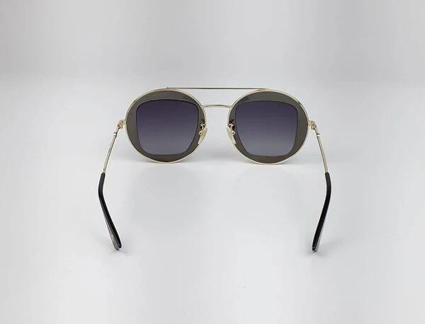 Óculos de Sol Gucci GG0105S Redondo Preto